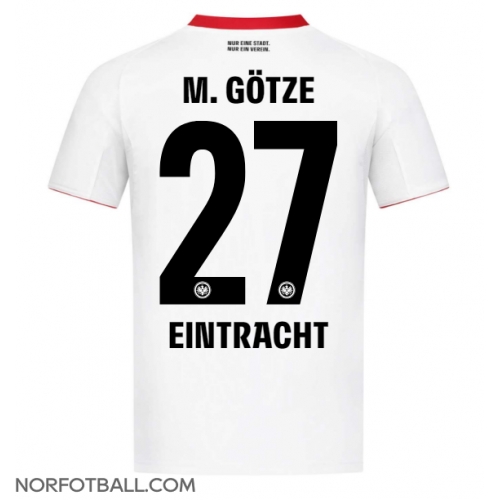 Billige Fotballdrakt Eintracht Frankfurt Mario Gotze #27 Replika Bortedrakt 2025-26 Kortermet Billige Fotballdrakt Eintracht Frankfurt Mario Gotze #27 Replika Bortedrakt 2025-26 Kortermet
